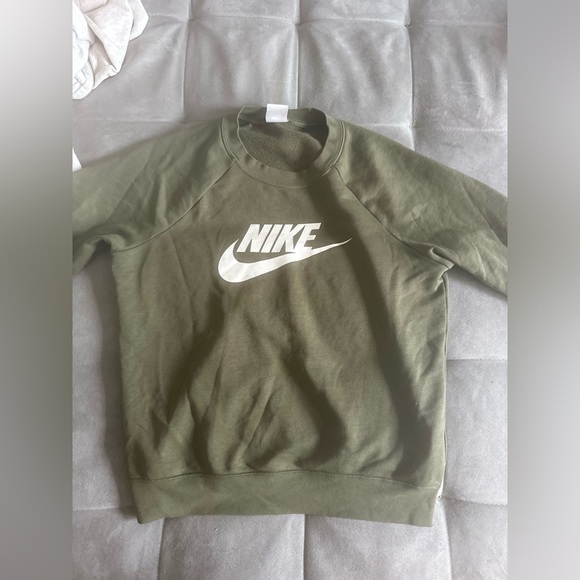 Sweaters - Nike long sleeve sweater , olive green size small , great condition